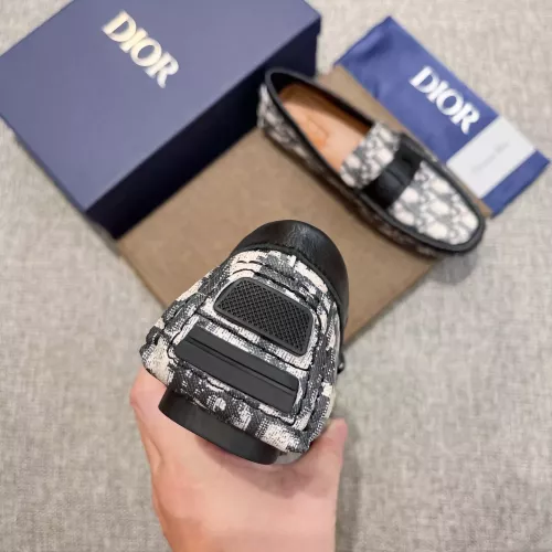 Replica Christian Dior Leather Shoes For Men #1362043 $80.00 USD for Wholesale