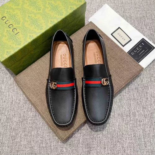 Replica Gucci Oxfords Shoes For Men #1362057 $85.00 USD for Wholesale