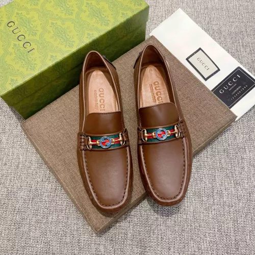 Replica Gucci Oxfords Shoes For Men #1362059 $85.00 USD for Wholesale