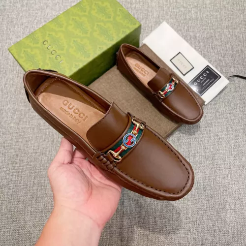 Replica Gucci Oxfords Shoes For Men #1362059 $85.00 USD for Wholesale