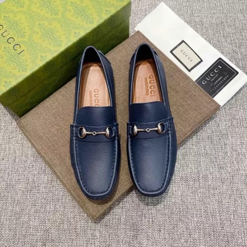 Replica Gucci Oxfords Shoes For Men #1362066 $85.00 USD for Wholesale