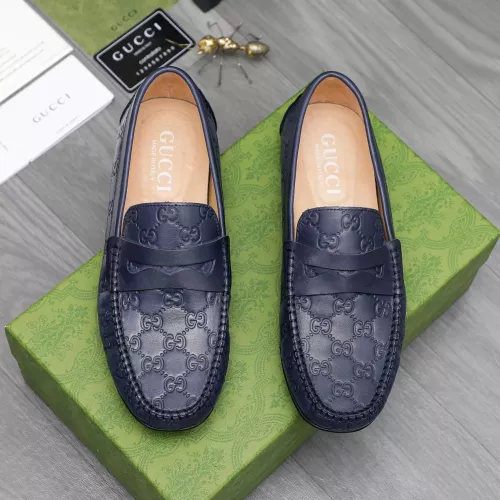 Replica Gucci Oxfords Shoes For Men #1362070 $76.00 USD for Wholesale