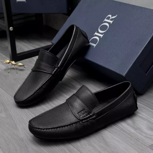 Cheap Christian Dior Leather Shoes For Men #1362076, $$80.00 USD On Christian Dior Leather Shoes