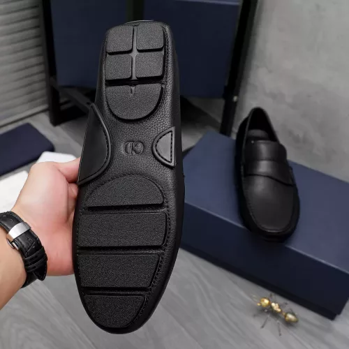Replica Christian Dior Leather Shoes For Men #1362076 $80.00 USD for Wholesale