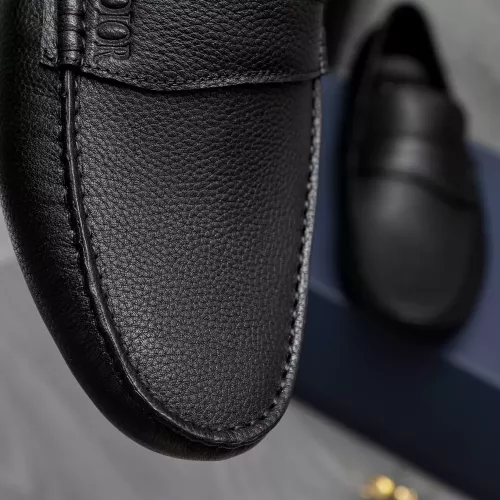 Replica Christian Dior Leather Shoes For Men #1362076 $80.00 USD for Wholesale
