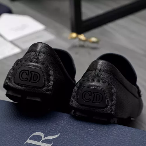 Replica Christian Dior Leather Shoes For Men #1362076 $80.00 USD for Wholesale