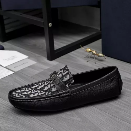 Replica Christian Dior Leather Shoes For Men #1362081 $80.00 USD for Wholesale