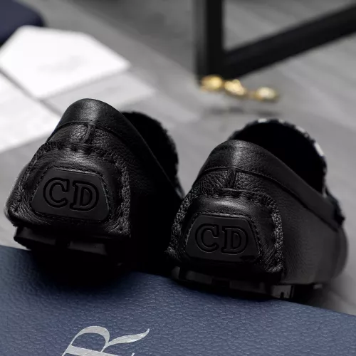 Replica Christian Dior Leather Shoes For Men #1362081 $80.00 USD for Wholesale