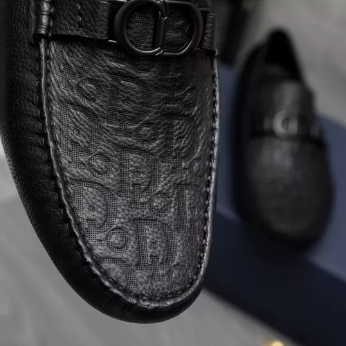Replica Christian Dior Leather Shoes For Men #1362084 $80.00 USD for Wholesale