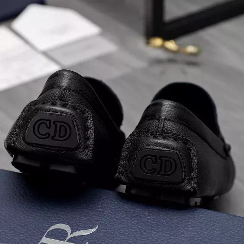 Replica Christian Dior Leather Shoes For Men #1362084 $80.00 USD for Wholesale