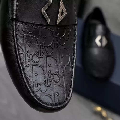 Replica Christian Dior Leather Shoes For Men #1362085 $80.00 USD for Wholesale
