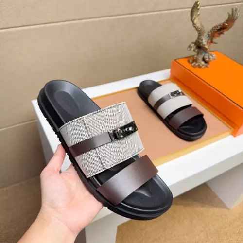 Replica Hermes Slippers For Women #1362091 $56.00 USD for Wholesale