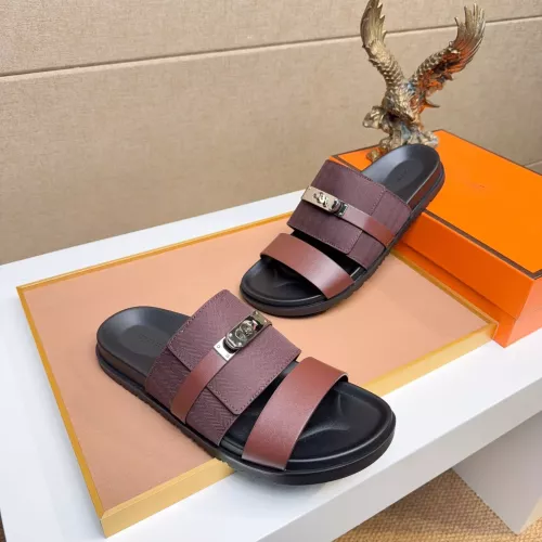 Replica Hermes Slippers For Women #1362093 $56.00 USD for Wholesale