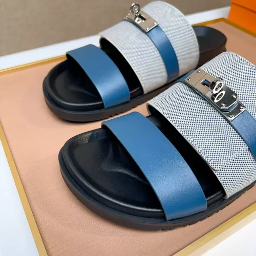 Replica Hermes Slippers For Men #1362094 $56.00 USD for Wholesale