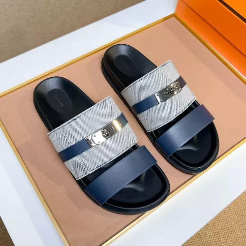 Replica Hermes Slippers For Men #1362096 $56.00 USD for Wholesale