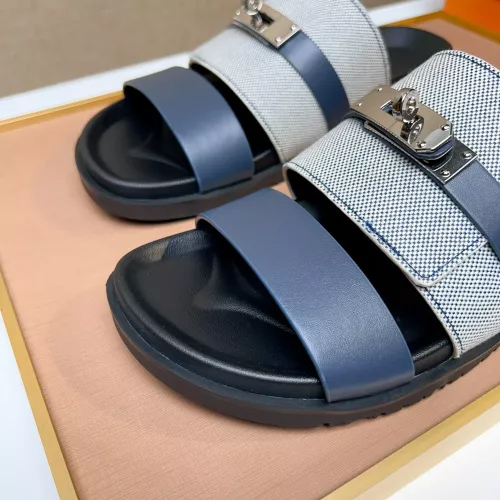 Replica Hermes Slippers For Men #1362096 $56.00 USD for Wholesale