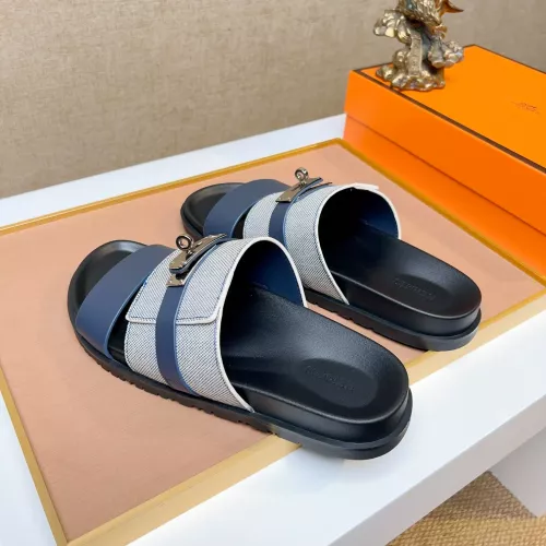 Replica Hermes Slippers For Men #1362096 $56.00 USD for Wholesale