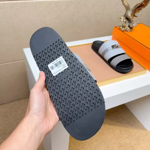 Replica Hermes Slippers For Men #1362106 $56.00 USD for Wholesale