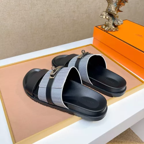 Replica Hermes Slippers For Men #1362110 $56.00 USD for Wholesale