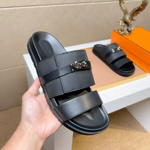 Replica Hermes Slippers For Women #1362113 $56.00 USD for Wholesale