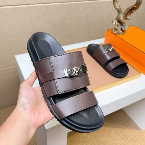 Replica Hermes Slippers For Women #1362117 $56.00 USD for Wholesale