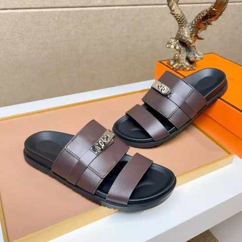 Replica Hermes Slippers For Women #1362117 $56.00 USD for Wholesale
