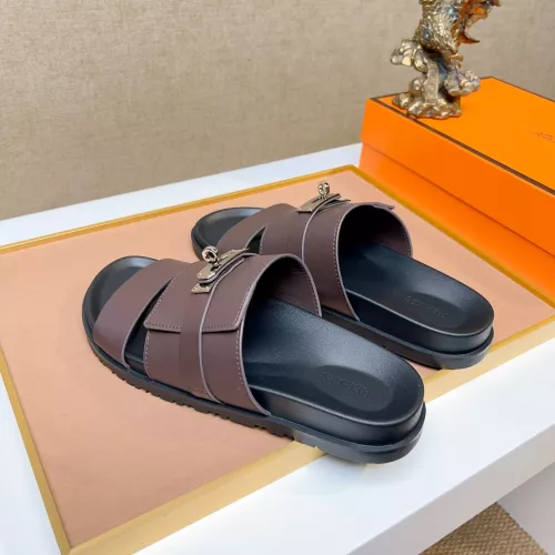 Replica Hermes Slippers For Women #1362117 $56.00 USD for Wholesale