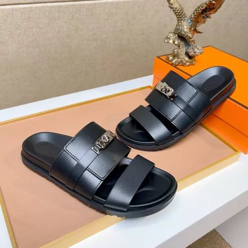Replica Hermes Slippers For Men #1362118 $56.00 USD for Wholesale
