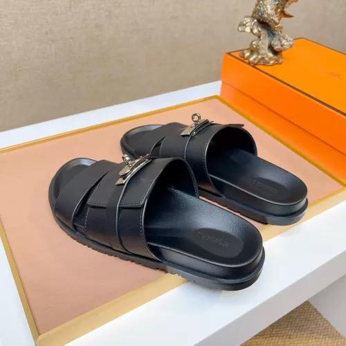 Replica Hermes Slippers For Men #1362118 $56.00 USD for Wholesale