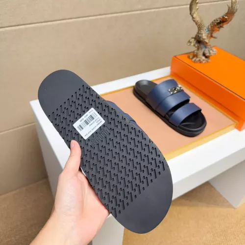 Replica Hermes Slippers For Men #1362124 $56.00 USD for Wholesale