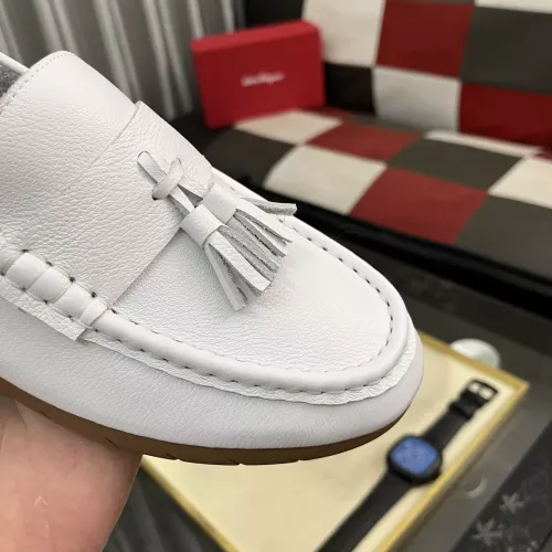 Replica Salvatore Ferragamo Leather Shoes For Men #1362170 $92.00 USD for Wholesale