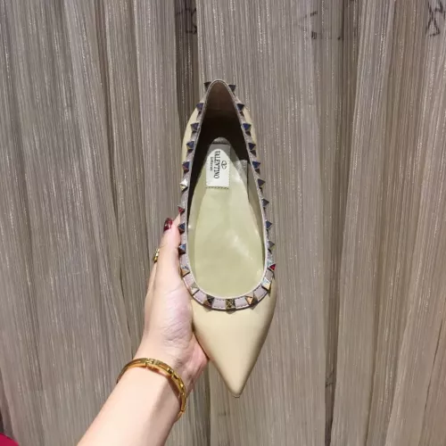 Replica Valentino Flat Shoes For Women #1362290 $92.00 USD for Wholesale