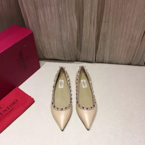 Replica Valentino Flat Shoes For Women #1362290 $92.00 USD for Wholesale