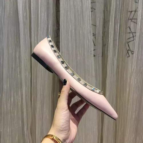 Replica Valentino Flat Shoes For Women #1362291 $92.00 USD for Wholesale