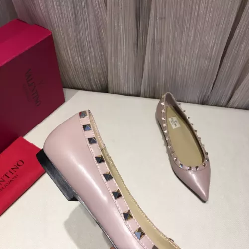 Replica Valentino Flat Shoes For Women #1362292 $92.00 USD for Wholesale