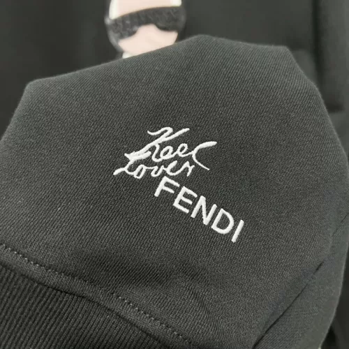 Replica Fendi Hoodies Long Sleeved For Unisex #1362294 $52.00 USD for Wholesale