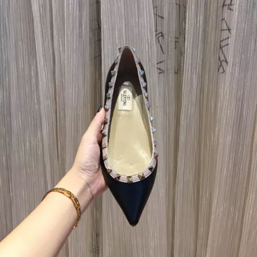 Replica Valentino Flat Shoes For Women #1362296 $92.00 USD for Wholesale