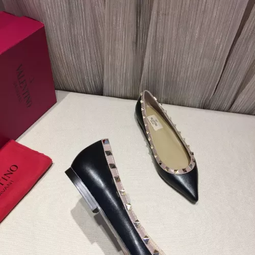Replica Valentino Flat Shoes For Women #1362296 $92.00 USD for Wholesale