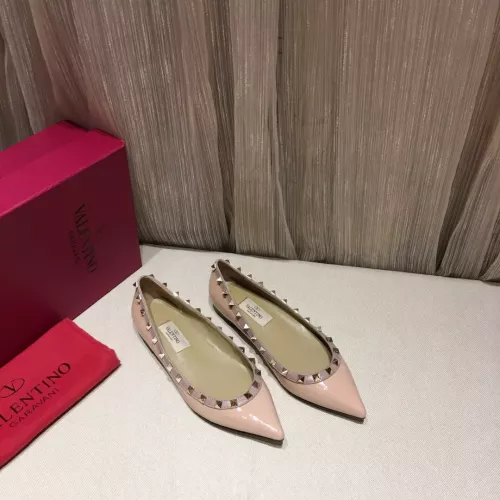 Replica Valentino Flat Shoes For Women #1362304 $92.00 USD for Wholesale