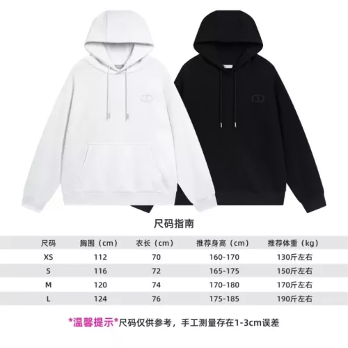 Replica Christian Dior Hoodies Long Sleeved For Unisex #1362305 $60.00 USD for Wholesale
