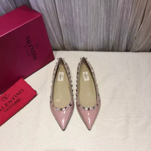 Replica Valentino Flat Shoes For Women #1362308 $92.00 USD for Wholesale