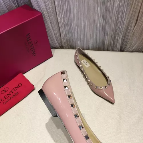 Replica Valentino Flat Shoes For Women #1362308 $92.00 USD for Wholesale