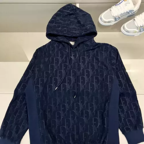 Replica Christian Dior Hoodies Long Sleeved For Unisex #1362409 $60.00 USD for Wholesale
