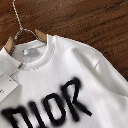 Replica Christian Dior Hoodies Long Sleeved For Unisex #1362417 $76.00 USD for Wholesale