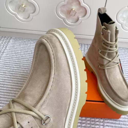 Replica Hermes Boots For Women #1362568 $145.00 USD for Wholesale