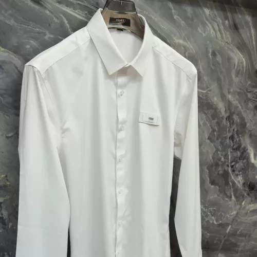 Replica Fendi Shirts Long Sleeved For Unisex #1362610 $56.00 USD for Wholesale