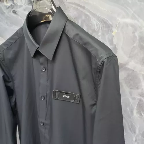 Replica Fendi Shirts Long Sleeved For Unisex #1362611 $56.00 USD for Wholesale