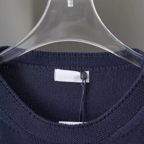 Replica Christian Dior Sweaters Long Sleeved For Unisex #1362838 $48.00 USD for Wholesale