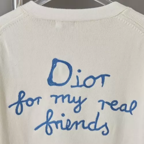 Replica Christian Dior Sweaters Long Sleeved For Unisex #1362841 $56.00 USD for Wholesale