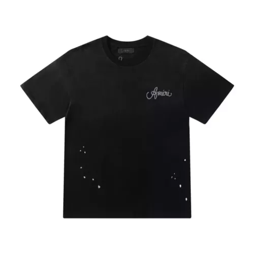 Cheap Amiri T-Shirts Short Sleeved For Unisex #1362886, $$39.00 USD On Amiri T-Shirts